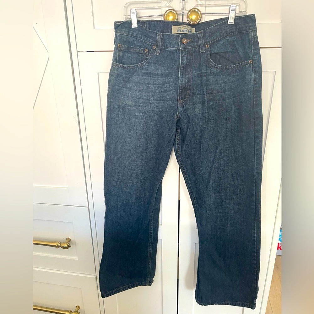 Wrangler Original Relaxed Boot Men’s jeans 34x30 100% cotton